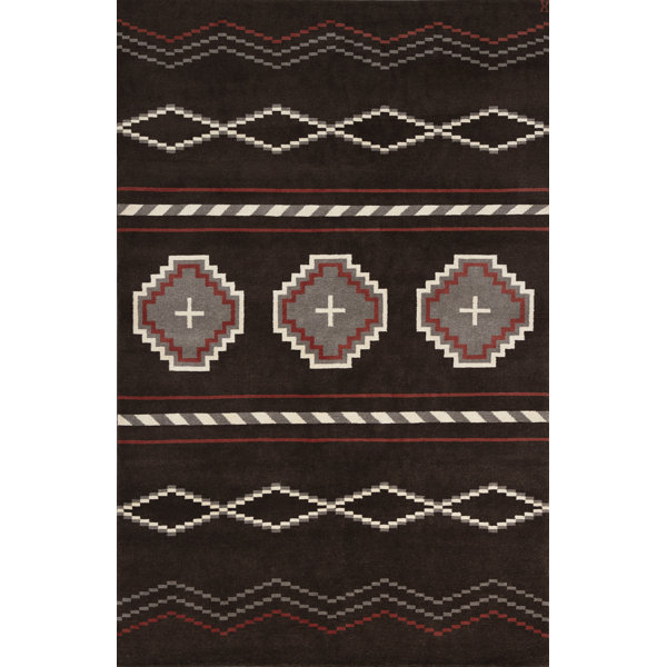 New Moon Rugs Mesa Wool Southwestern Area Rug in Perigold